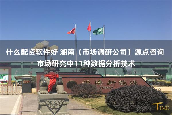 什么配资软件好 湖南（市场调研公司）源点咨询 市场研究中11种数据分析技术