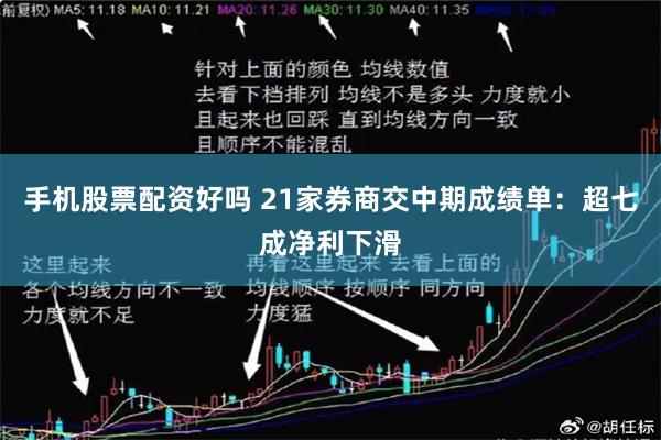 手机股票配资好吗 21家券商交中期成绩单：超七成净利下滑