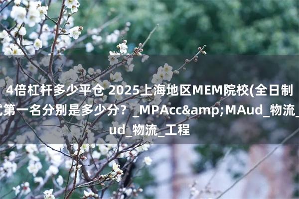 4倍杠杆多少平仓 2025上海地区MEM院校(全日制)初试第一名分别是多少分？_MPAcc&MAud_物流_工程