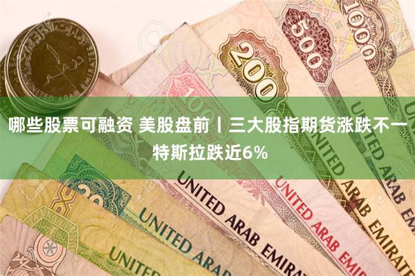 哪些股票可融资 美股盘前丨三大股指期货涨跌不一 特斯拉跌近6%
